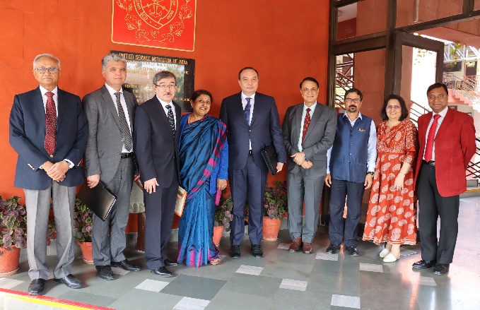 Interaction with the Visiting Delegation from the Embassy of Uzbekistan in New Delhi